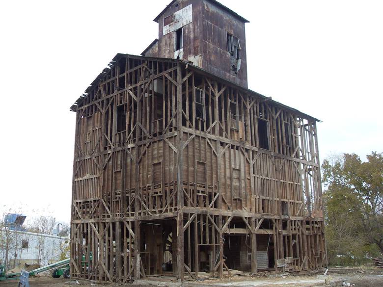Attica Elevator Sheathing Removed